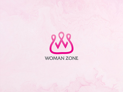 Women zone logo design