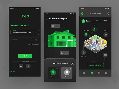 Smart Home App Concept