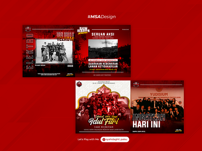 Instagram Feeds Red Colour branding dark design designispiration digital digital imaging graphicdesign indonesia instagram post instagram stories poster design