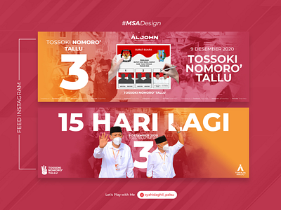 Political Branding on Indonesia branding campaign design design designispiration digital digital imaging dribbble graphicdesign indonesia instagram stories political campaign poster design