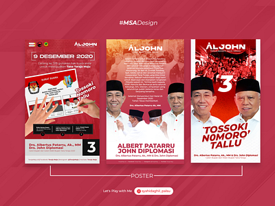 Politic Campaign Poster branding campaign design design designispiration digital digital imaging dribbble graphicdesign indonesia instagram stories politics poster design