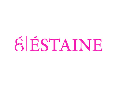 Estaine Logo identity logo