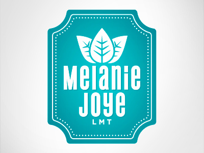 Melanie Joye LMT Identity branding identity identity system logo trademark