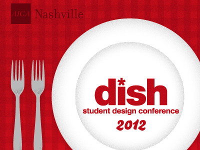 AIGA Nashville DISH Student Conference aiga illustration