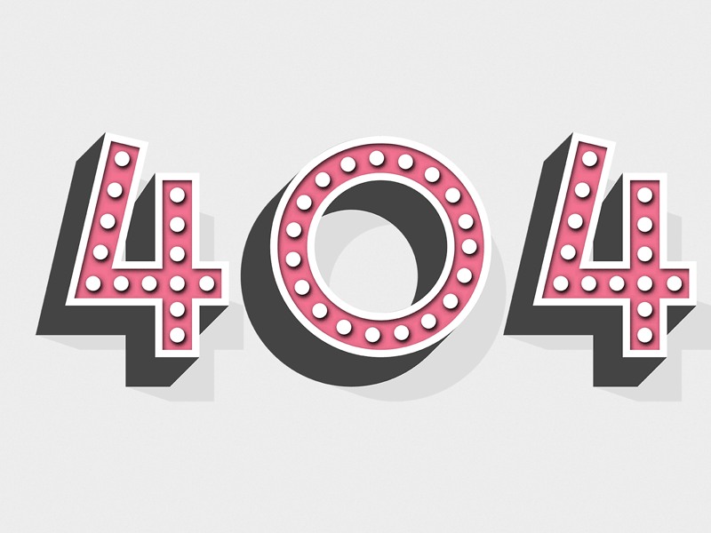 404 Page Animated Gif
