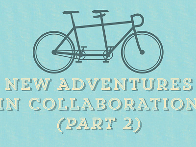 Graphic for  Series of Posts on Collaboration