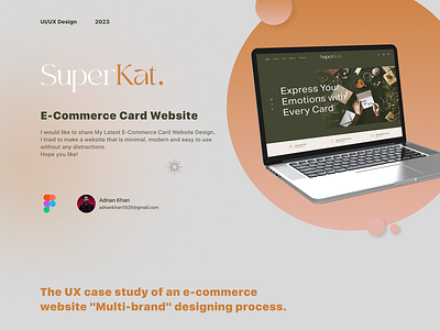 Greeting Card E-commerce Website Design | UX Case Study