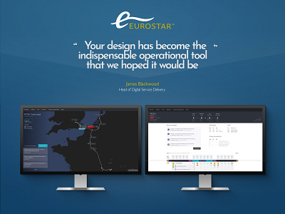 Eurostar Network Management Tool customer journeys design interaction design ui user journeys user research user testing ux wireframing