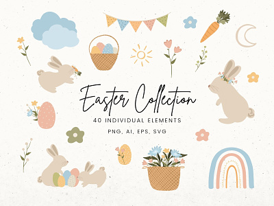 Easter Clip Art Set