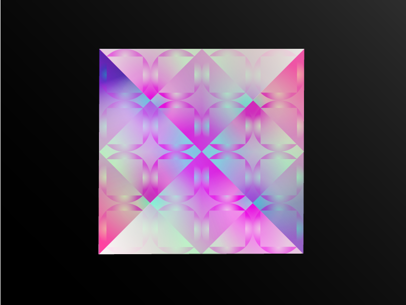 Holographic Panel Experiment holographic colorful gradient mesh gradient illustrator