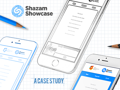 Shazam Showcase Case Study Illustration