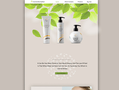 Cosmetics app branding figma icon illustration logo minimal product design ui ux vector web