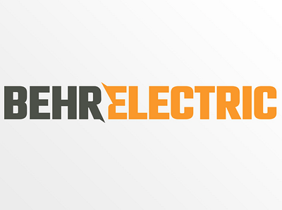 Behr Electric branding logo