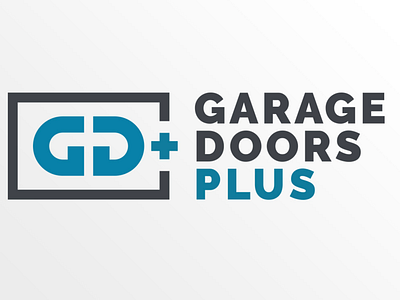 Garage Door Plus branding design logo print material web design web development