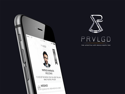 PRVLGD Mobile APP application dubai free ios iphone iphone6 iphone6plus lifestyle mobile mockup prvlgd ui
