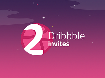 Dribbble invites give away