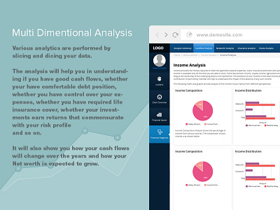 Analysis analysis dash board graph infographics