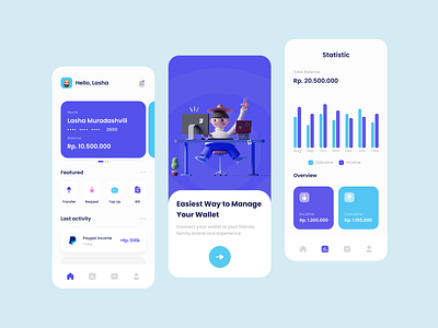 Wallet App Design