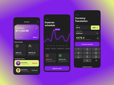 Money Transfer App Design