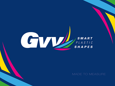 GVV Logo Design brand image branding design grafica graphic illustration plastic progettazione shapes vector