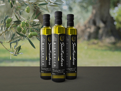 Olio Santisidoro BIO | Cover biologic brand design branding cover design design etichetta grafica graphic oil vector