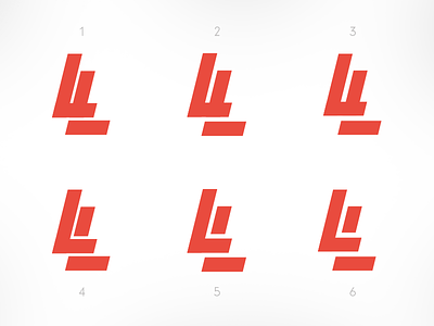 Getting personal brand branding double l ll logo logotype personal