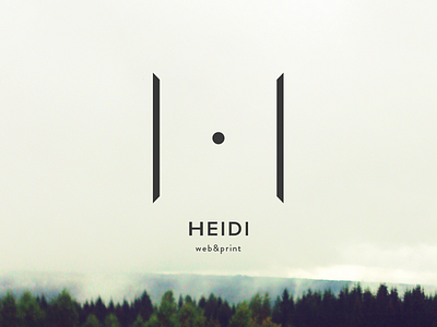 Heidi branding heidi logo