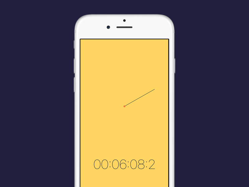 Toggl Stopwatch productivity time tracker timer stopwatch ux ui toggl