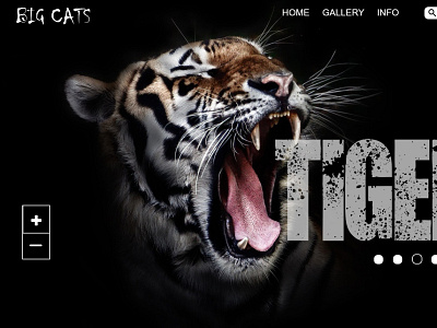 tiger web mock branding design ui ux web website