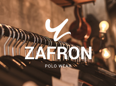 ZAFRON logo design branding business clothing graphic design illustration logo logodesign mininmal