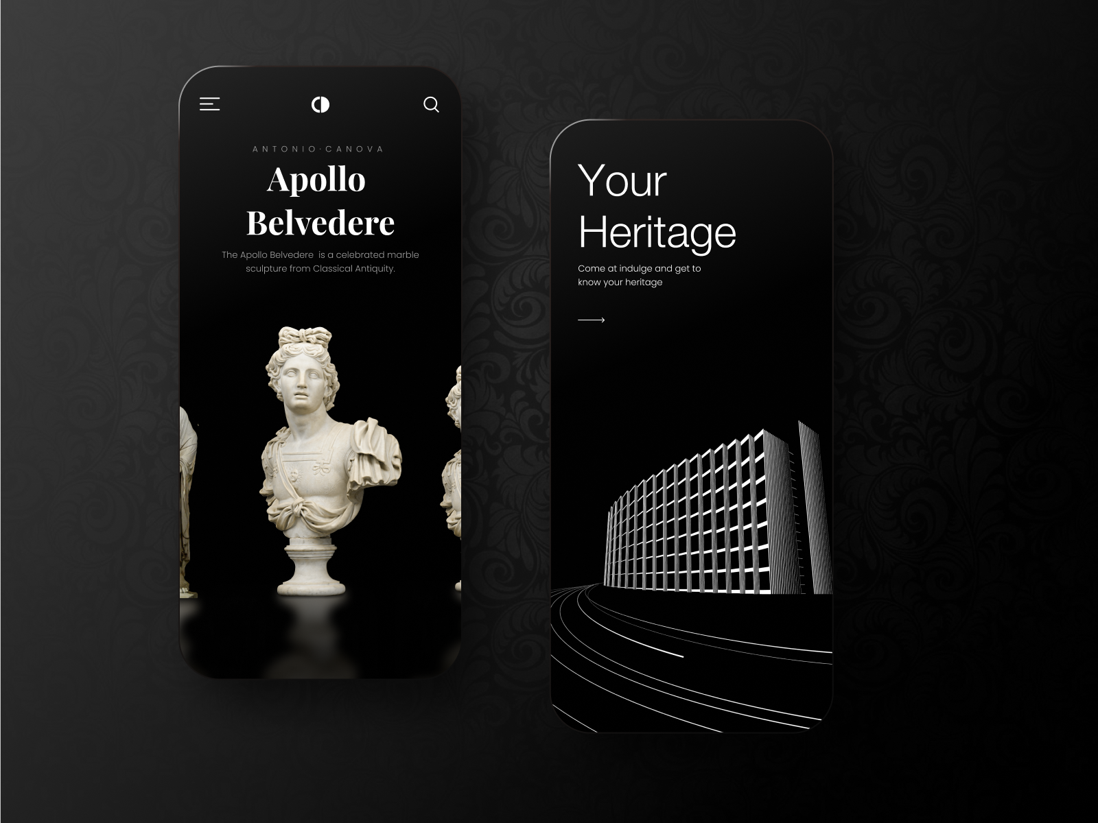 museum app mobile ui ux concept by Saturn Design on Dribbble