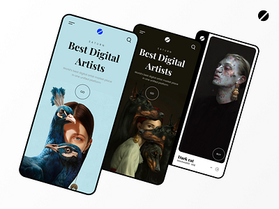 Digital artist marketplace app