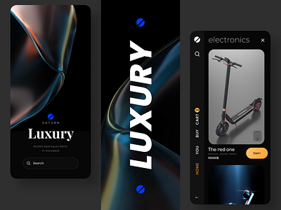 Luxury e commerce store