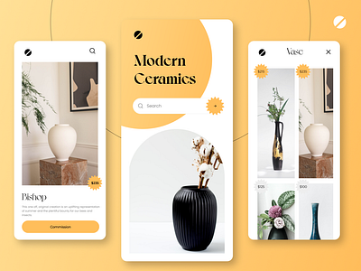 Ceramic E-commerce shop