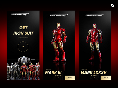 Stark Industries Iron man suit shop app