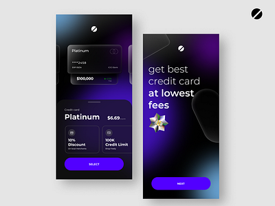 Credit card mobile app