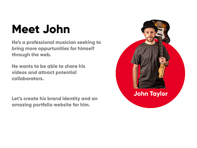 Meet John : Personal Branding Case Study branding design graphic design ui ux