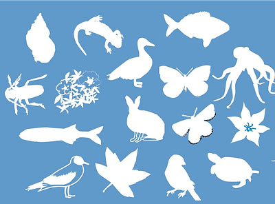 Nature illustration animals illustration nature vector