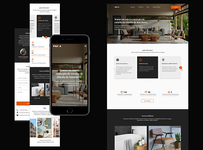 Interior Design Studio | Web Design design ui ux