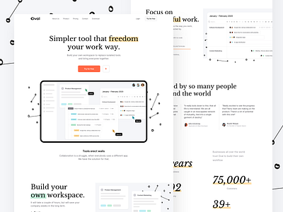Oval Landing Page Series
