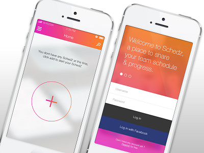 SchedZ Apps apps ios ios apps schedule timeline ui