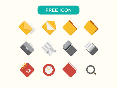 Free Vector Icon deadline download file free freebie icon search stock trash vector vector icon