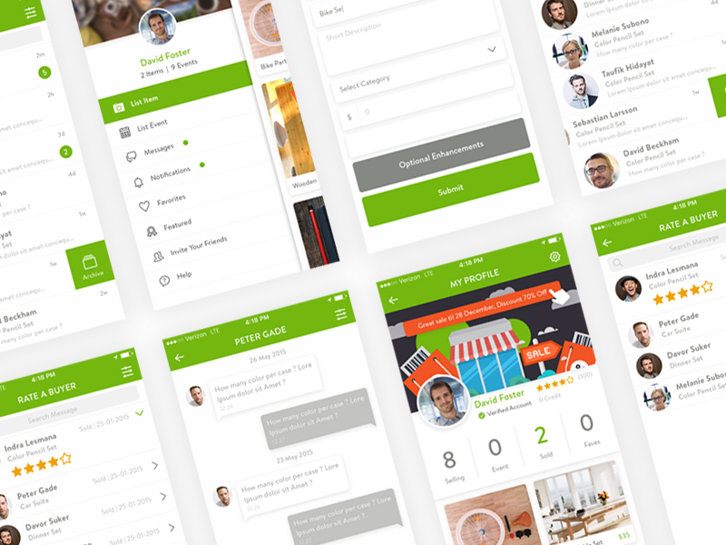 Buy And Sell Things Apps By Ibnu Mas'ud On Dribbble