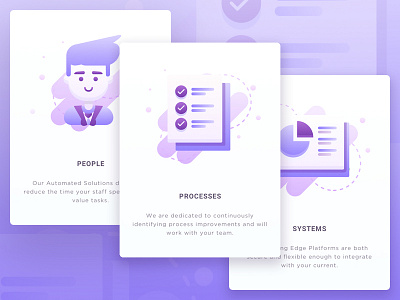 Web Features Icon chart features gradient icon graphic icon illustration invoice landing pages process soft systems user