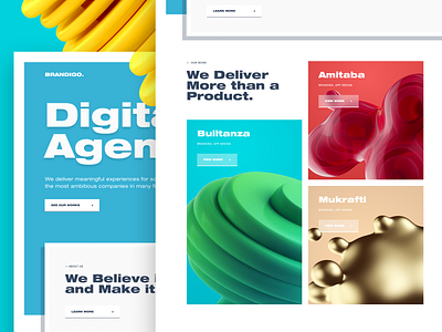 Digital Agency Website Exploration