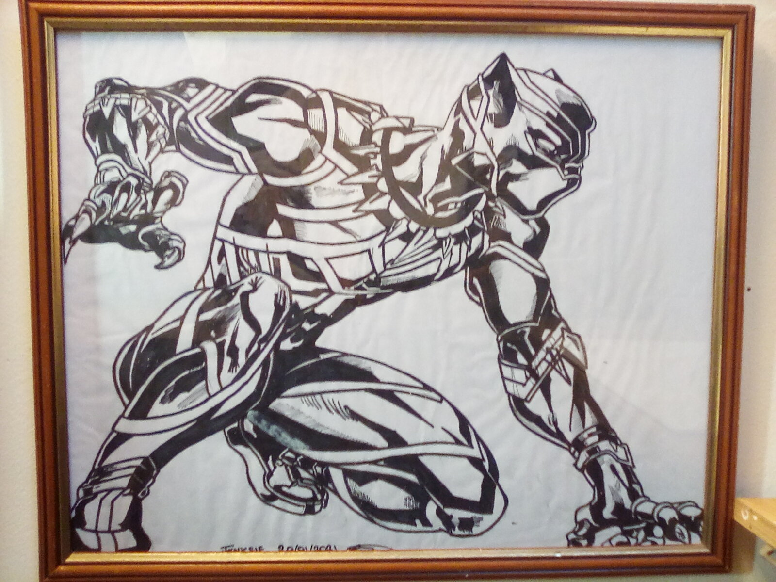 BLACK PANTHER - Posca markers :: Behance