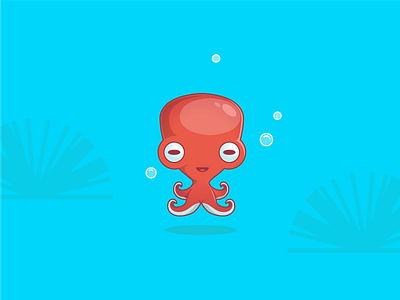 Chatbot character app avatar bot character chat chatbot illustration octopus