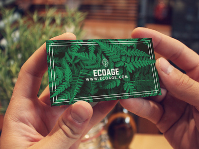 Free Natural Business Card Template