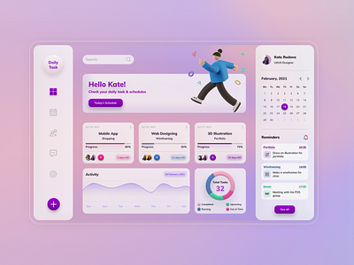 Task Management Dashboard UI/UX Design