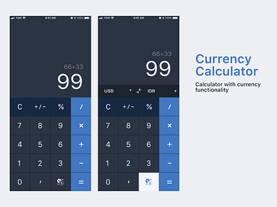 Currency Calculator calculator calculator ui calculatorapp currency currency ui currencyapp daily ui dailyui design ios app design ui uidesign